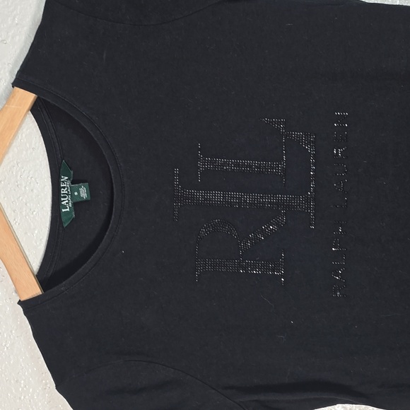 Lauren Ralph Lauren Black Women's Top - Picture 2 of 8